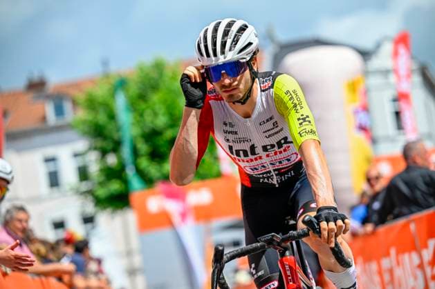 Tour de Wallonie 2025 Stage 4 SERAING, BELGIUM - JULY 29 : Rider of Intermarche - Wanty before the start of the race during stage 4 of the 30th edition of Tour de Wallonie an UCI ProSeries 2.Pro cycling road race stage for Men Elite of 163.3 km with start in Welkenraedt and finish in Seraing on July 29, 2025 in Seraing, Belgium, 29 07 2025 ( Motordriver Louis Bidlot - Seraing Belgium  Copyright: xTomasxSiskx