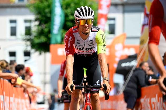 Tour de Wallonie 2025 Stage 4 SERAING, BELGIUM - JULY 29 : Marit Arne (BEL) of Intermarche - Wanty before the start of the race during stage 4 of the 30th edition of Tour de Wallonie an UCI ProSeries 2.Pro cycling road race stage for Men Elite of 163.3 km with start in Welkenraedt and finish in Seraing on July 29, 2025 in Seraing, Belgium, 29 07 2025 ( Motordriver Louis Bidlot - Seraing Belgium  Copyright: xTomasxSiskx