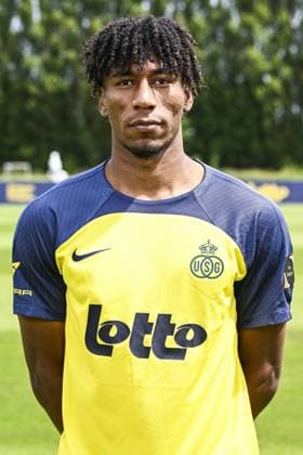 Union s Kevin Rodriguez poses for a portrait picture at the 2025-2026 season photoshoot of Belgian soccer team Royale Union Saint-Gilloise, Tuesday 29 July 2025 in Brussels. TOM GOYVAERTS TomxGoyvaerts  x130242772x