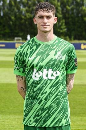 Union s goalkeeper Vic Chambaere poses for a portrait picture at the 2025-2026 season photoshoot of Belgian soccer team Royale Union Saint-Gilloise, Tuesday 29 July 2025 in Brussels. TOM GOYVAERTS TomxGoyvaerts  x130242775x