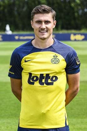 Union s Alessio Castro-Montes poses for a portrait picture at the 2025-2026 season photoshoot of Belgian soccer team Royale Union Saint-Gilloise, Tuesday 29 July 2025 in Brussels. TOM GOYVAERTS TomxGoyvaerts  x130243578x