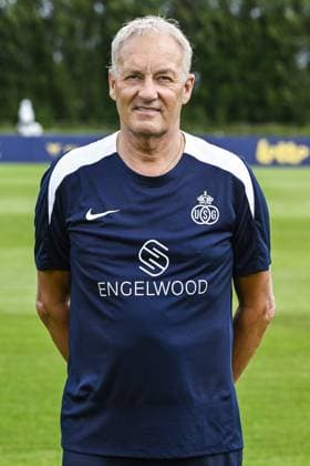 Union s goalkeepercoach Jos Beckx poses for a portrait picture at the 2025-2026 season photoshoot of Belgian soccer team Royale Union Saint-Gilloise, Tuesday 29 July 2025 in Brussels. TOM GOYVAERTS TomxGoyvaerts  x130244313x