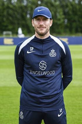 Union s head coach Sebastien Pocognoli poses for a portrait picture at the 2025-2026 season photoshoot of Belgian soccer team Royale Union Saint-Gilloise, Tuesday 29 July 2025 in Brussels. TOM GOYVAERTS TomxGoyvaerts  x130244324x