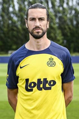 Union s Christian Burgess poses for a portrait picture at the 2025-2026 season photoshoot of Belgian soccer team Royale Union Saint-Gilloise, Tuesday 29 July 2025 in Brussels. TOM GOYVAERTS TomxGoyvaerts  x130246960x