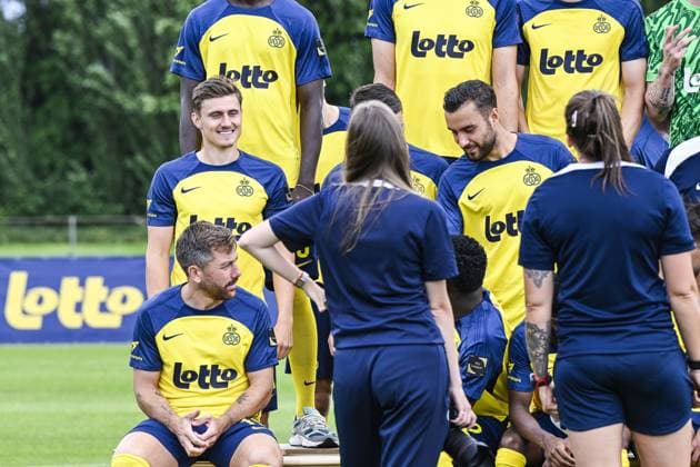 Union s Alessio Castro-Montes pictured before a portrait picture at the 2025-2026 season photoshoot of Belgian soccer team Royale Union Saint-Gilloise, Tuesday 29 July 2025 in Brussels. TOM GOYVAERTS TomxGoyvaerts  x130248605x