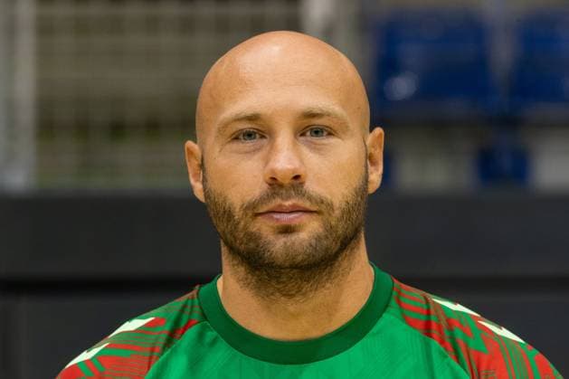 29.07.2025, xtgx, SC Magdeburg - Fototermin Saison 2025 26 v.l. Oscar Bergendahl (Magdeburg, 54) Portrait, Portraet, Einzelbild Magdeburg