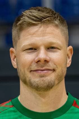 29.07.2025, xtgx, SC Magdeburg - Fototermin Saison 2025 26 v.l. Sebastian Barthold (Magdebug, 25) Portrait, Portraet, Einzelbild Magdeburg