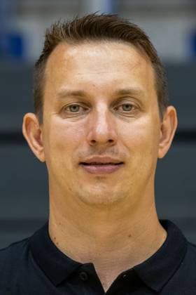 29.07.2025, xtgx, SC Magdeburg - Fototermin Saison 2025 26 v.l. Betreuer Lars Dammann Portrait, Portraet, Einzelbild Magdeburg