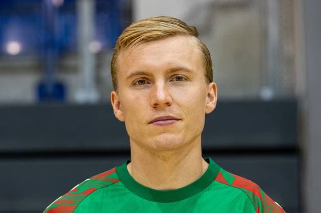 29.07.2025, xtgx, SC Magdeburg - Fototermin Saison 2025 26 v.l. Gisli Thorgeir Kristjansson (Magdeburg, 10) Portrait, Portraet, Einzelbild Magdeburg