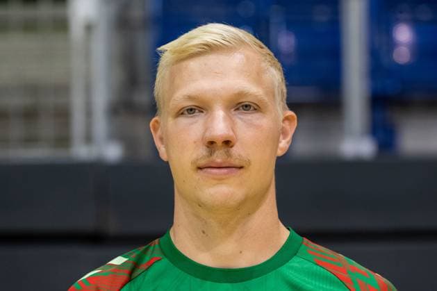 29.07.2025, xtgx, SC Magdeburg - Fototermin Saison 2025 26 v.l. Magnus Saugstrup (Magdeburg, 23) Portrait, Portraet, Einzelbild Magdeburg