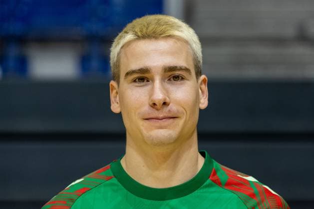 29.07.2025, xtgx, SC Magdeburg - Fototermin Saison 2025 26 v.l. Manuel Zehnder (Magdeburg, 8) Portrait, Portraet, Einzelbild Magdeburg
