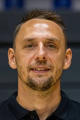 29.07.2025, xtgx, SC Magdeburg - Fototermin Saison 2025 26 v.l. Dino Spiranec (Magdeburg, Torwarttrainer) Portrait, Portraet, Einzelbild Magdeburg