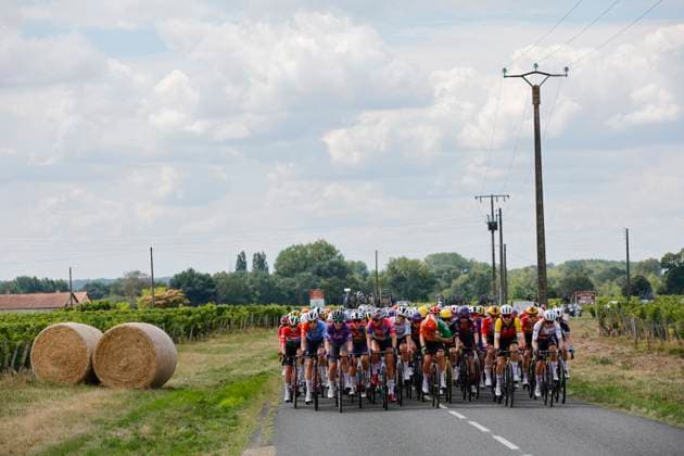 Tour de France Femmes 2025 - stage 4 Tour de France Femmes 2025 - 4th Edition - 4th stage Saumur - Poitiers 130,7 Km - 29 07 2025 - Peloton - photo Massimo Fulgenzi SprintCyclingAgency 2025 Poitiers France  Copyright: xMassimoxFulgenzix xSprintcyclingagencyx