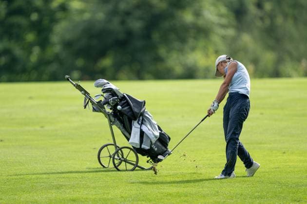 Maxima Purkart (GC St. Leon-Rot) am letzten Loch auf das Gruen, GER, 15. BWGV-INTERNATIONAL MATCHPLAY-TROPHY, Golf, Maedchen und Jungen, imt Golf, 26.-29.07.2025, GER, 15. BWGV-INTERNATIONAL MATCHPLAY-TROPHY, Golf, Maedchen und Jungen, imt Golf, 26.-29.07.2025 Wain Copyright: xEibner-Pressefotox EP_SWA