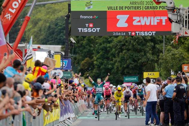 Tour de France Femmes 2025 - stage 4 Tour de France Femmes 2025 - 4th Edition - 4th stage Saumur - Poitiers 130,7 Km - 29 07 2025 - Lorena Wiebes (NED - Team SD Worx - Protime) - photo Massimo Fulgenzi SprintCyclingAgency 2025 Poitiers France  Copyright: xMassimoxFulgenzix xSprintcyclingagencyx