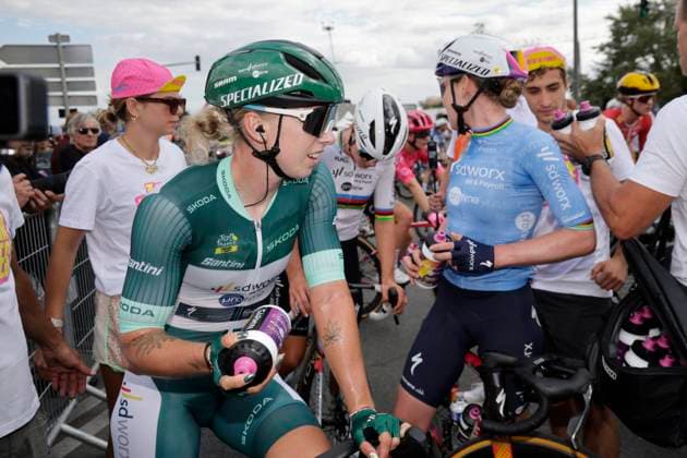 Tour de France Femmes 2025 - stage 4 Tour de France Femmes 2025 - 4th Edition - 4th stage Saumur - Poitiers 130,7 Km - 29 07 2025 - Lorena Wiebes (NED - Team SD Worx - Protime) - photo Massimo Fulgenzi SprintCyclingAgency 2025 Poitiers France  Copyright: xMassimoxFulgenzix xSprintcyclingagencyx