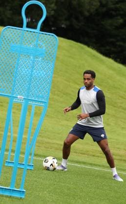 Danilo Pereira da Silva training ahead of tomorrow s Champions League second leg qualifying match against Panathinaikos. Rangers Training - The Rangers Training Centre, Glasgow, Lanarkshire, Scotland, UK - 29 Jul 2025Glasgow The Rangers Training Centre Lanarkshire United Kingdom  Copyright: xO Rourke RangersxFC Shutterstockx 15419009bu
