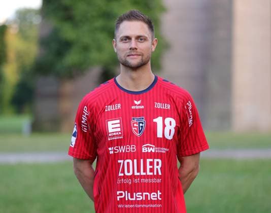 29.07.2025, Deutschland, Bietigheim, Handball 2. Bundesliga, SG BBM Bietigheim Porträttermin, Fabian Wiederstein