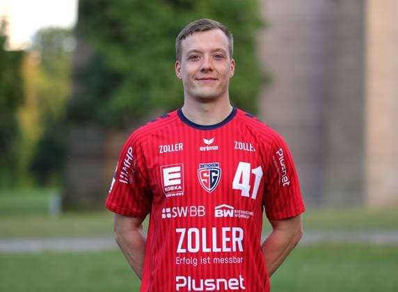 29.07.2025, Deutschland, Bietigheim, Handball 2. Bundesliga, SG BBM Bietigheim Porträttermin, Till Hermann