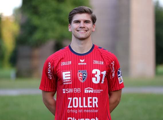 29.07.2025, Deutschland, Bietigheim, Handball 2. Bundesliga, SG BBM Bietigheim Porträttermin, Alexander Pfeifer