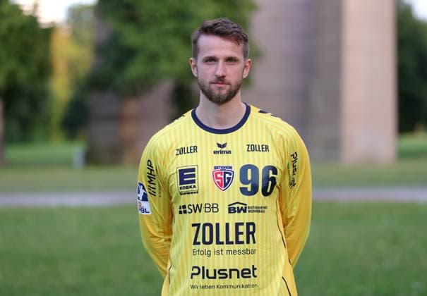 29.07.2025, Deutschland, Bietigheim, Handball 2. Bundesliga, SG BBM Bietigheim Porträttermin, Jan Hrdlicka