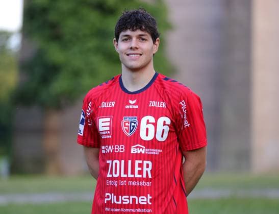 29.07.2025, Deutschland, Bietigheim, Handball 2. Bundesliga, SG BBM Bietigheim Porträttermin, Max Prantner