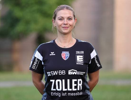 29.07.2025, Deutschland, Bietigheim, Handball 2. Bundesliga, SG BBM Bietigheim Porträttermin, Lisa Frey (Physio)