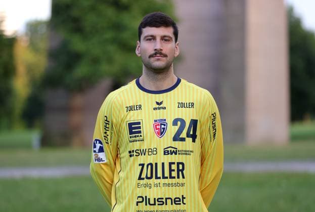 29.07.2025, Deutschland, Bietigheim, Handball 2. Bundesliga, SG BBM Bietigheim Porträttermin, Martin Tomovski