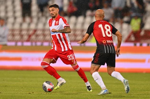 CRVENA ZVEZDA vs LINCOLN RED IMPS GIBRALTAR RADE KRUNIC football Crvena zvezda vs Lincoln Red Imps Gibraltar, UEFA Champions league qualifications, Rajko Mitic stadium, Belgrade 29.07.2025 Foto: FOOTBALL, CRVENA ZVEZDA, RED STAR, UEFA CHAMPIONS LEAGUE QUALIFICATIONS, LINCOLN RED IMPS GIBRALTAR Belgrade Rajko Mitic stadium Serbia Copyright: xMarkoxMetlasx xMNxPressx