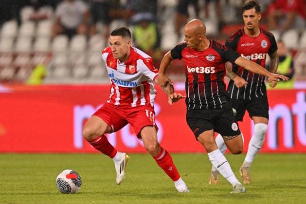 CRVENA ZVEZDA vs LINCOLN RED IMPS GIBRALTAR BRUNO DUARTE DA SILVA football Crvena zvezda vs Lincoln Red Imps Gibraltar, UEFA Champions league qualifications, Rajko Mitic stadium, Belgrade 29.07.2025 Foto: FOOTBALL, CRVENA ZVEZDA, RED STAR, UEFA CHAMPIONS LEAGUE QUALIFICATIONS, LINCOLN RED IMPS GIBRALTAR Belgrade Rajko Mitic stadium Serbia Copyright: xMarkoxMetlasx xMNxPressx