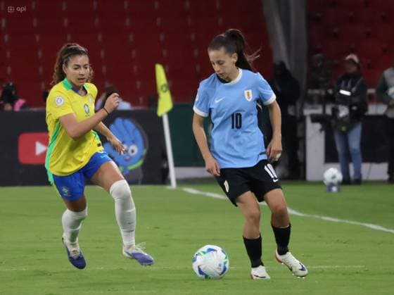 COPA AMERICA FEMENINA BRASIL VS URUGUAY 29 de julio del 2025 Encuentro entre Brasil VS Uruguay por la Copa AmÃ rica Femenina en el estadio Rodrigo Paz. QUITO PICHINCHA ECUADOR Copyright: xHENRYxLAPOx