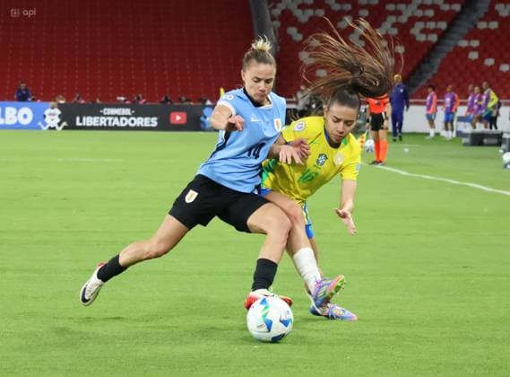 COPA AMERICA FEMENINA BRASIL VS URUGUAY 29 de julio del 2025 Encuentro entre Brasil VS Uruguay por la Copa AmÃ rica Femenina en el estadio Rodrigo Paz. QUITO PICHINCHA ECUADOR Copyright: xHENRYxLAPOx