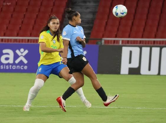 COPA AMERICA FEMENINA BRASIL VS URUGUAY 29 de julio del 2025 Encuentro entre Brasil VS Uruguay por la Copa AmÃ rica Femenina en el estadio Rodrigo Paz. QUITO PICHINCHA ECUADOR Copyright: xHENRYxLAPOx