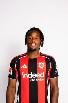 Michy Batshuayi - Eintracht Frankfurt, Porträttermin 2025 2026, GER Eintracht Frankfurt, Porträttermin 2025 2026, GER