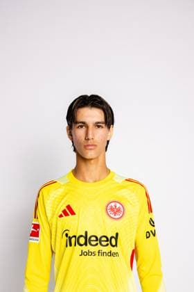 Torwart Amil Siljevic - Eintracht Frankfurt, Porträttermin 2025 2026, GER Eintracht Frankfurt, Porträttermin 2025 2026, GER
