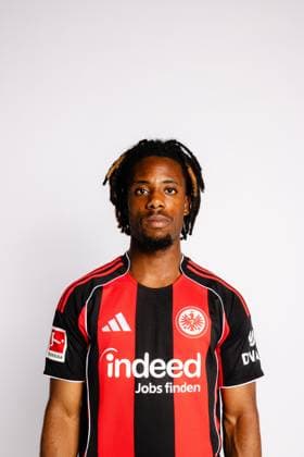 Elye Wahi - Eintracht Frankfurt, Porträttermin 2025 2026, GER Eintracht Frankfurt, Porträttermin 2025 2026, GER ***