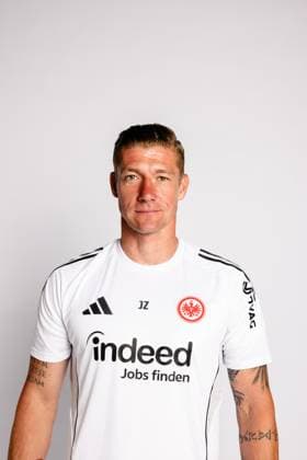 Torwarttrainer Jan Zimmermann - Eintracht Frankfurt, Porträttermin 2025 2026, GER Eintracht Frankfurt, Porträttermin 2025 2026, GER