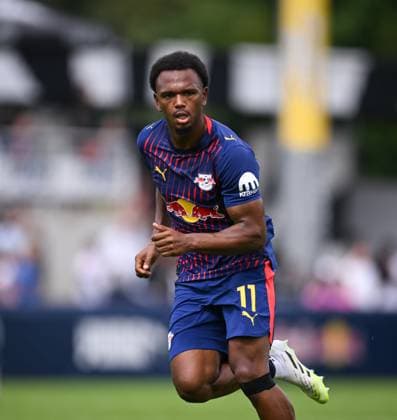 Fussball 1. Bundesliga 2025 2026 Testspiel 26.07.2025 RB Leipzig - FC Toulouse Lois Openda (RB Leipzig)