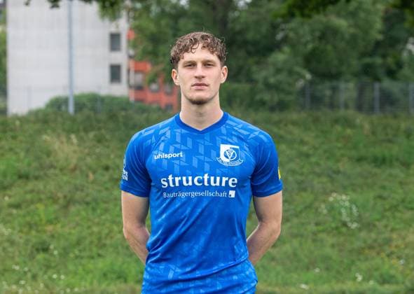 Jonas Hartl; VSG Altglienicke; Regionalliga Nordost, Porträttermin 2025 2026, 17.07.2025, Copyright: xSebastianxRäppold MatthiasxKochx