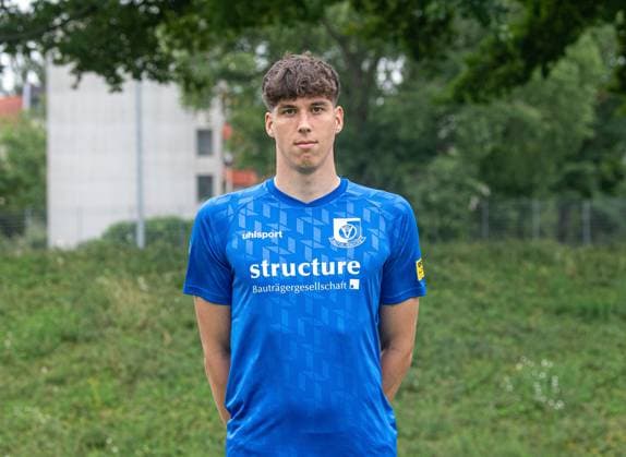 Ben Wagner; VSG Altglienicke; Regionalliga Nordost, Porträttermin 2025 2026, 17.07.2025, Copyright: xSebastianxRäppold MatthiasxKochx