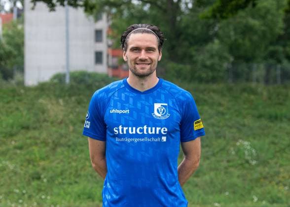 Jonas Nietfeld; VSG Altglienicke; Regionalliga Nordost, Porträttermin 2025 2026, 17.07.2025, Copyright: xSebastianxRäppold MatthiasxKochx