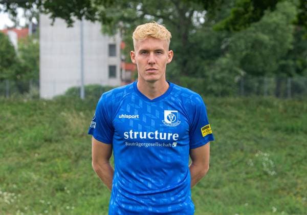 Paul Manske; VSG Altglienicke; Regionalliga Nordost, Porträttermin 2025 2026, 17.07.2025, Copyright: xSebastianxRäppold MatthiasxKochx