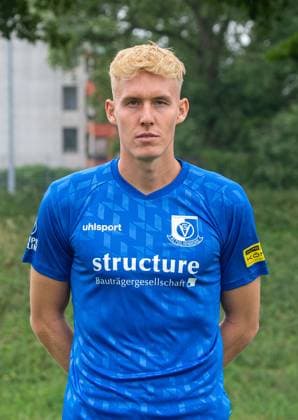 Paul Manske; VSG Altglienicke; Regionalliga Nordost, Porträttermin 2025 2026, 17.07.2025, Copyright: xSebastianxRäppold MatthiasxKochx