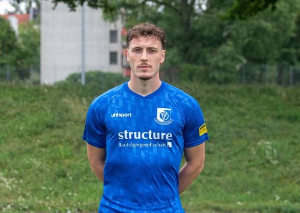 Nico Lübke; VSG Altglienicke; Regionalliga Nordost, Porträttermin 2025 2026, 17.07.2025, Copyright: xSebastianxRäppold MatthiasxKochx