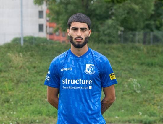 Biyan Kizildemir; VSG Altglienicke; Regionalliga Nordost, Porträttermin 2025 2026, 17.07.2025, Copyright: xSebastianxRäppold MatthiasxKochx