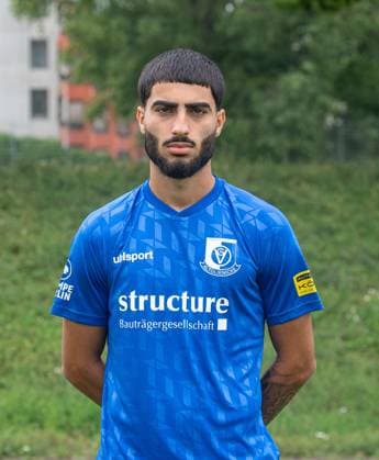 Biyan Kizildemir; VSG Altglienicke; Regionalliga Nordost, Porträttermin 2025 2026, 17.07.2025, Copyright: xSebastianxRäppold MatthiasxKochx