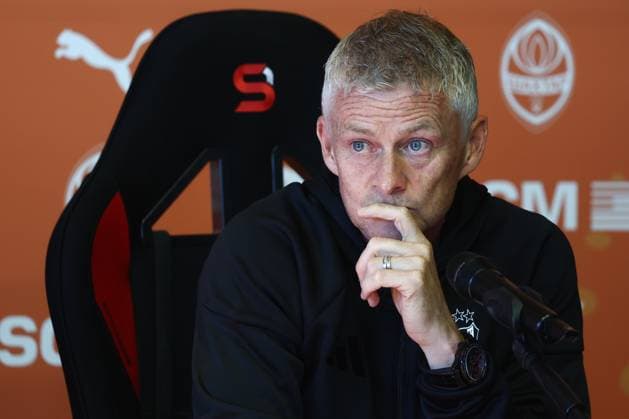 Ahead of Shakhtar Donetsk v Besiktas - UEFA Europa League Qualifying KRAKOW, POLAND - JULY 30: Head of Besiktas Ole Gunnar Solskjaer attends the press conference, PK, Pressekonferenz ahead of UEFA Europa League second qualifying round match between Shakhtar Donetsk and Besiktas at Municipal Stadium in Krakow, Poland on July 30, 2025. Jakub Porzycki Anadolu Krakow Poland. Editorial use only. Please get in touch for any other usage.  Copyright: x2025xAnadoluxJakubxPorzyckix