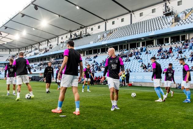 250730 Otto Rosengren of Malmö FF ahead ofof the UEFA Champions League qualifier football match between Malmö FF and FK RFS on July 30, 2025 in Malmö. Photo: Christian Örnberg BILDBYRAN COP 166 CO0596 fotboll football soccer fotball uefa champions league qualifier champions league malmö ff fk rfs bbeng Copyright: CHRISTIANxÖRNBERG BB250730CO003