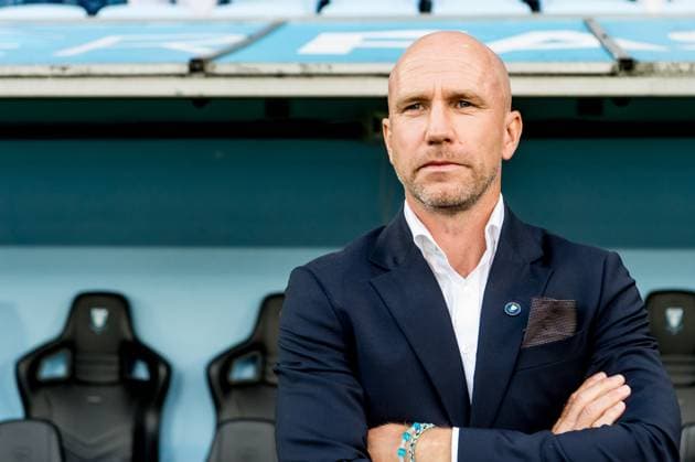 250730 Head coach Henrik Rydström of Malmö FF during the UEFA Champions League qualifier football match between Malmö FF and FK RFS on July 30, 2025 in Malmö. Photo: Christian Örnberg BILDBYRAN COP 166 CO0596 fotboll football soccer fotball uefa champions league qualifier champions league malmö ff fk rfs bbeng Copyright: CHRISTIANxÖRNBERG BB250730CO015