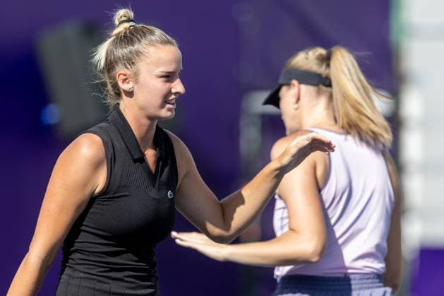 WTA, Tennis Damen 125 - T-Mobile Polish Open 2025 Isabelle Haverlag, Martyna Kubka during WTA 125 tennis tournament, T-Mobile Polish Open 2025 in Warsaw, Poland on July 30, 2025. Warsaw Poland  Copyright: xFotoxOlimpikx originalFilename:jastrzebowski-wta125tm250730_npgYQ.jpg